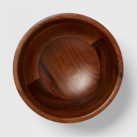 THRESHOLD NEW small wooden multipurpose serving bowl - Picture 3 of 4